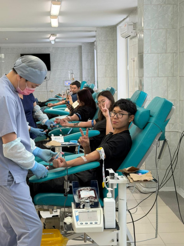 Студенты АГИКИ приняли участие во всероссийской донорской акции «#МЫВМЕСТЕ | Дарим жизнь»